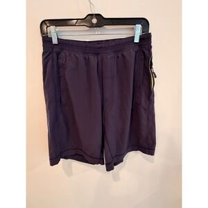Lululemon Pace Breaker Lined Shorts Mens Medium Blue Athletic Gym